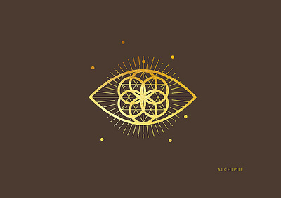 Alchimie alchemy eye flower of life hypnotherapy sacred flower