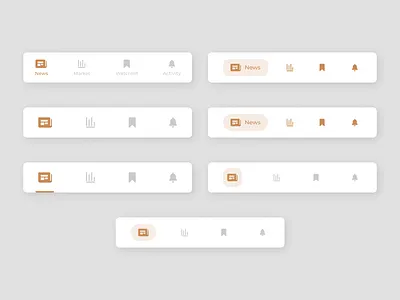 Bottom navigation bar app dailyui design figmadesign minimal productdesign sketch ui ux