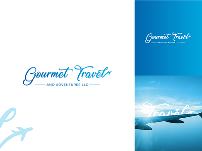 Gourmet Travel & Adventures LLC art artwork behance brand design branding creative design designer designinpiration dribble gourmet graphicdesign illustration logo logodesign logotype minimalist logo traveling vector