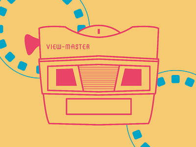 View-Master design graphic design icon design illustration retro