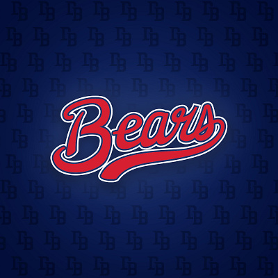 Bears Custom Script Wordmark baseball bear bears branding cap cursive custom esports grizzly handwriting illustration logo script sport sports typography wordmark