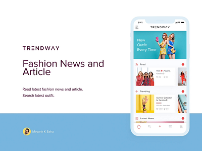 Trendway Dashboard Interaction abstract app app design apple clean color design designs fashion freelance ios mobile photography technology ui ui design ux design wardrobe