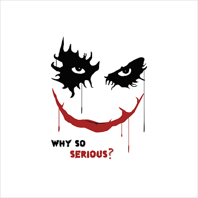 Joker batman design illustration joker logo ui web whysoserious work