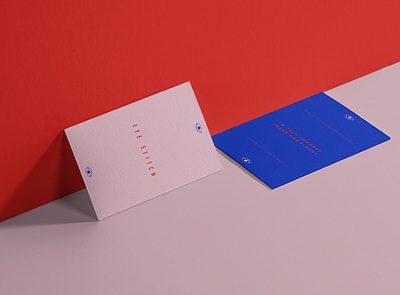 Eye Stitch Business Card branding businesscard card design embroidery eye eyelogo graphicdesign logo logodesign strongcolors