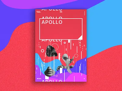 Digital Red Poster #321