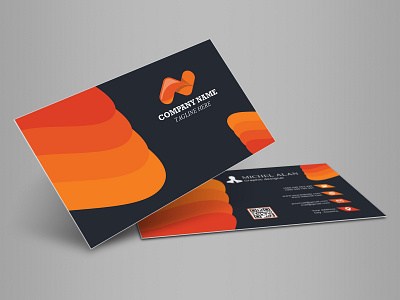 creative business card brand branding business businesscard card card logo care visiting card corporate creative design illustration logo stationary training business card typography vector