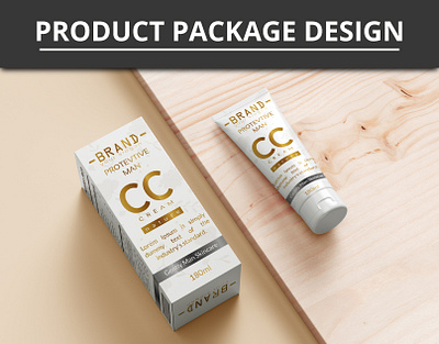 PRODUCT PACKAGE DESIGN branding color concept corporate design creative design front mockup package product text vector