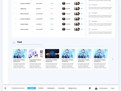 Accordion Logic for Dashboard clean ui concept design front end design interaction design simple ui ui ui design user experience user interface