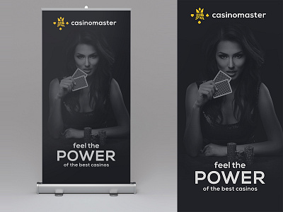 Rollup Casinomaster casino logo poker