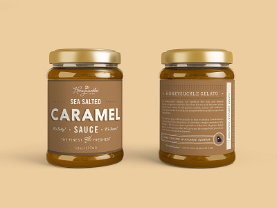 It's Salty, It's Sweet! atlanta branding branding concept caramel design identity lettering logos packaging packaging design southern sweet typeography