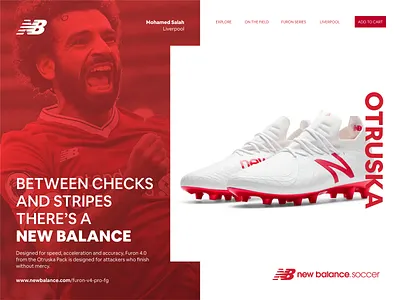 NEW BALANCE - FURON 4 clean daily ui design inspiration ui web web design website