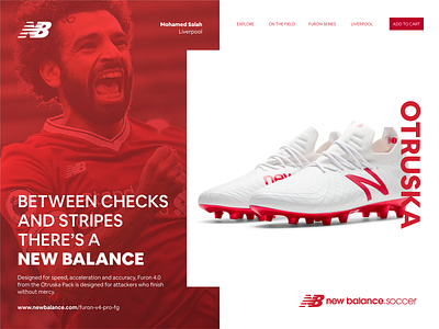 NEW BALANCE - FURON 4 clean daily ui design inspiration ui web web design website