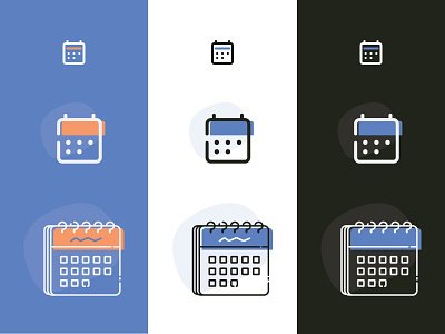 Responsive Icons Article calendar iconography icons illustraion illustrator product design responsive responsive design responsive icons ui vector