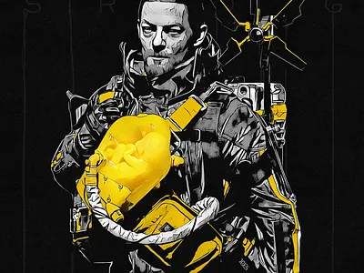 Sam baby deathstrandin hideokojima norman videogame