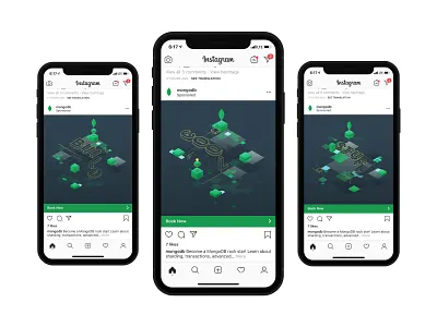 MongoDB World 2020 Digital Campaign branding build design event design illustration illustrator ui vector web web illustration