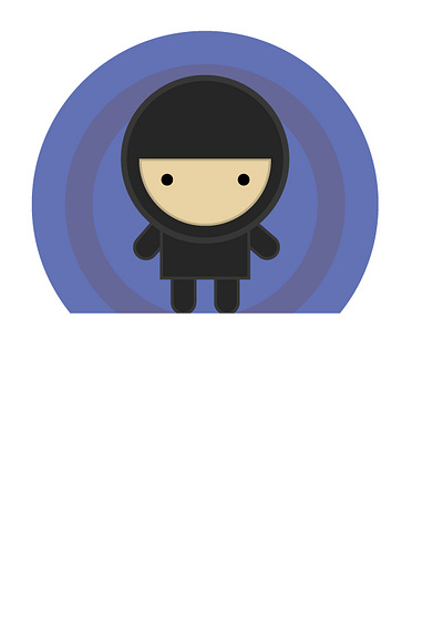 Lil Ninja adobe art branding design graphicdesign illustration illutrator invisionstudio logo minimal ninja vector web webdesign