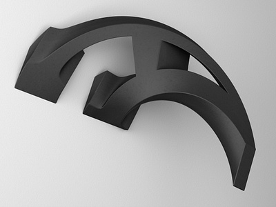 A Twist 3d typography c4d design typography