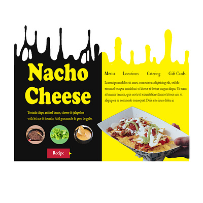 Nachos design graphicdesign ux uxdesign web web design webdesign