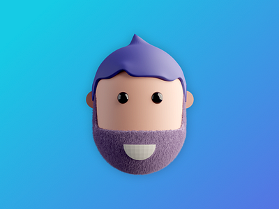 Avatar 3D avatar b3d design illustration