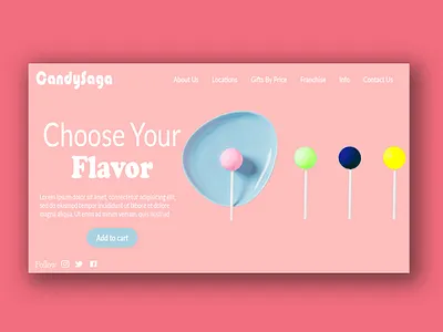 Candy design graphicdesign ux uxdesign web web design webdesign