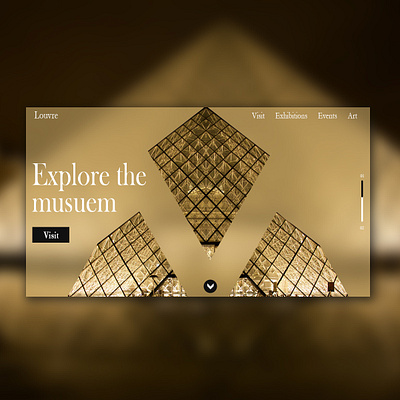 Louvre design graphicdesign ux uxdesign web web design webdesign webdesigns