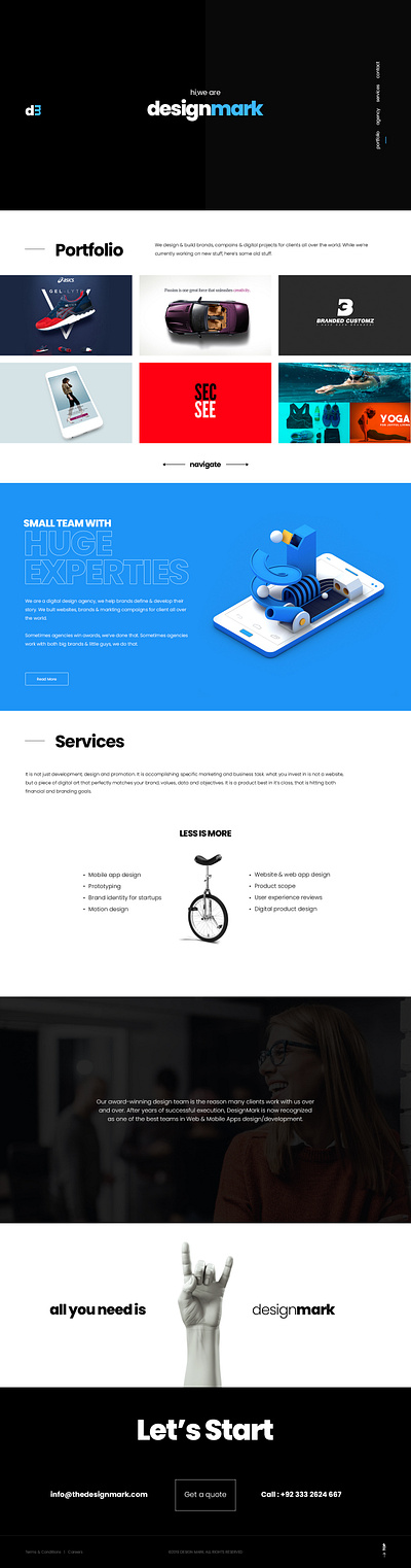 dm creative web design