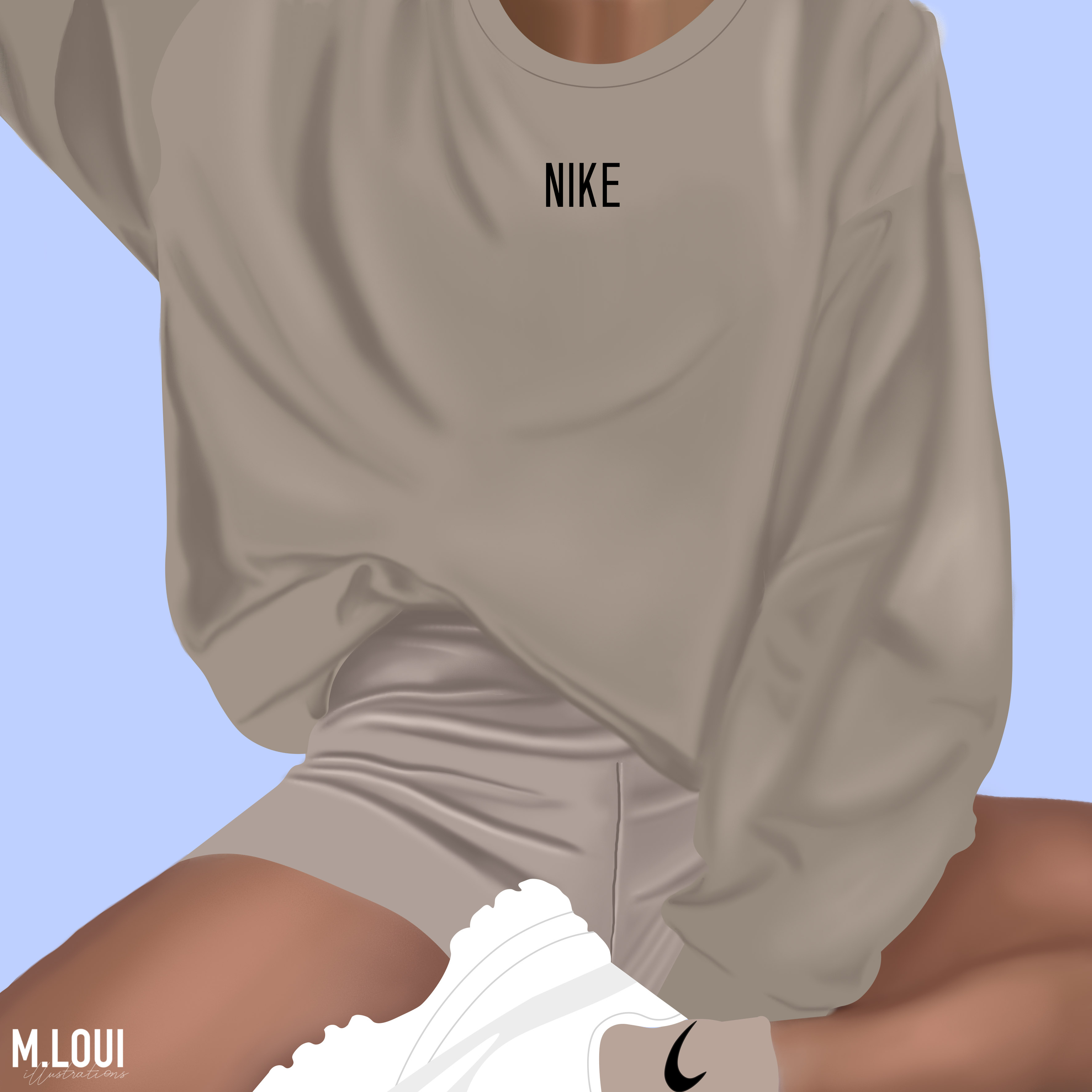 Example of nike @m.loui