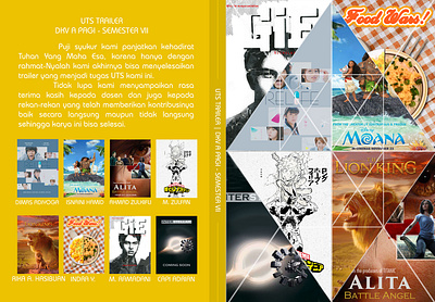 COVER CD DKV TRAILER | IG : dimasadiyoga animation anime branding design design graphic flat illustration illustrator logo vector