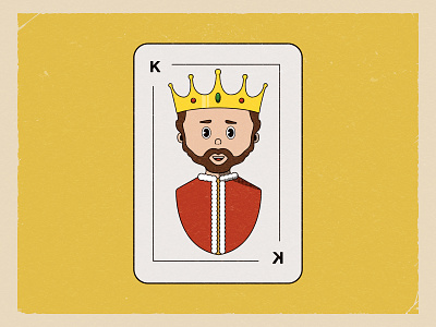 King Winnell Card! autumn card card design cards character crown game gold illustration jewels king old weekly warm up