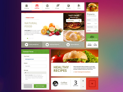 Food Mockup Design mockup ui ui ux design uidesign ux ux desgin ux design webdesign