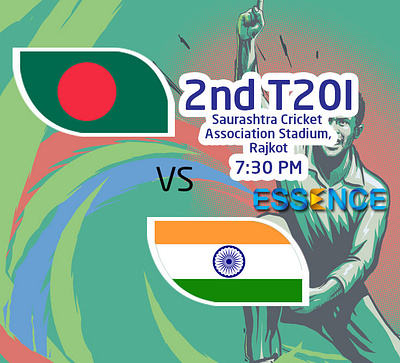 2st T20 Bang VS Ind