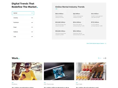 Stay Ahead In Digital Economy app design branding design illustration landing page typography ui ux vector website design