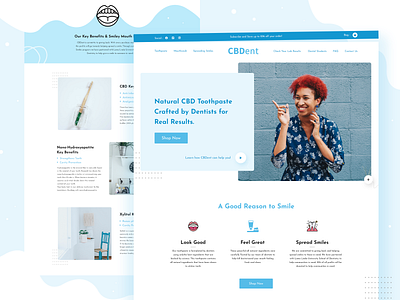 Toothpaste Product Homepage 2019 trends cbd color creative design ecommerce landing page landing page concept minimal product psd design psd template shop shopify teeth toothpaste ui ux design ui ux uiux designer visualdesigner