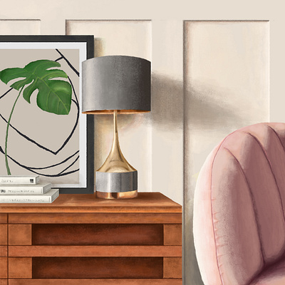 Diffused neutral light creative design digital painting digitalart dribbble illustration illustrator photoshop