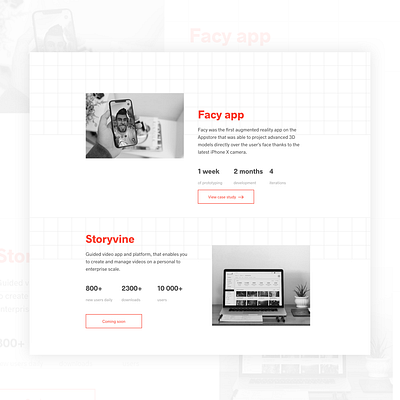 Redtag | Porfolio Design brand branding identity minimal mockup ui uiux ux web website