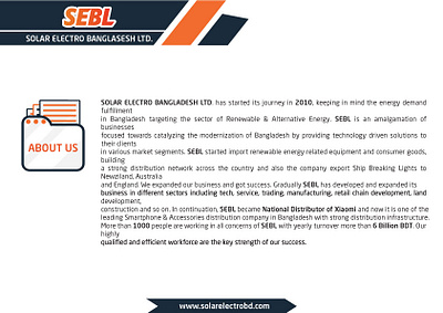 SEBL PROFILE