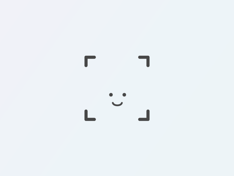 Face Recognition Animation animation animation loading face face recognition face scan gif icon icon animation interaction loading icon microinteraction