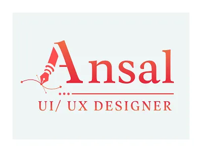 Ansal UI/UX logo Design brand brand identity branding branding design design system graphic logo illustration logo logo design logodesign logos logotype pentool typogaphy ui ui design ux webdesign
