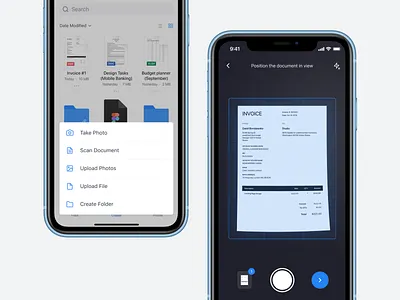 ☁️ Cloud File Manager – FileX app clean cloud design design app file manager flat product ui ux