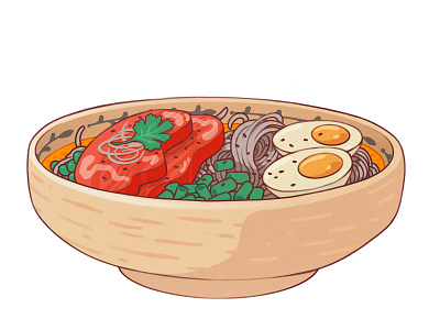 Ramen 7 eggs food ghibli japan japanese noodles ramen soup sticker stickers