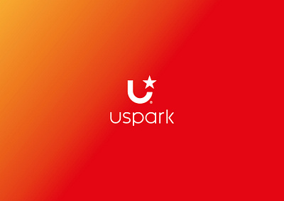 Uspark branding logo logo design mark spark star u