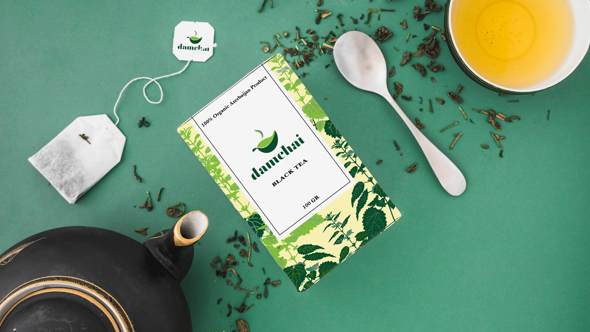 "DamChai" | Tea Packaging Design adobeillustrator artworks branding graphicdesign illustration packagingdesign productdesign teadesign teapackaging teapackagingdesign