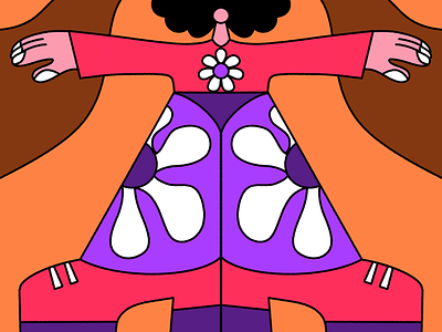 Boogie nights boogie dance disco illustration nights seventies