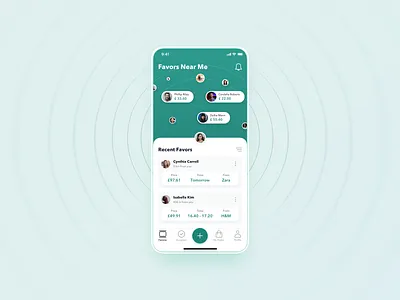 Major favor delivery application app app ui design favor green habitat hbtat icon interface ios location mobile ui uidesign uiux user interface ux