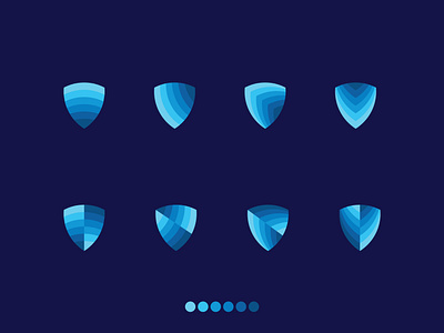 Colors Shield Icons branding clean icons colorful colors creative icon fresh icon icon icon design identity illustrations logo logomaker logomark mark sheild symbol type