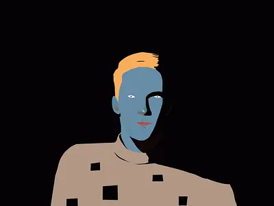 Stanger animation contemporary design editorial future futuristic illustration life poster space