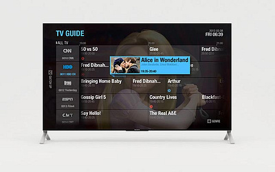 PRISM TV GUIDE tv ui ux