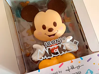Iconic Mickey Vinyl characterdesign cute maruyama mickey mouse vinyl toy wonderground gallery