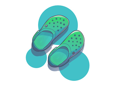 Crocs 2019 art artist design design art designer graphicdesign icon artwork illustration illustrator vector