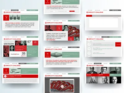 Target Simplicity Challenge branding contest design digital digital design health healthcare responsive target ui user experience user interface ux web design website